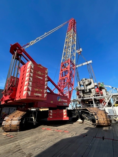 Upgrade TLS on board of the Pioneering Spirit