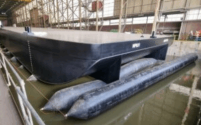Sustainable launching of Pontoon NP631