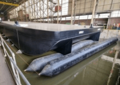 Sustainable launching of Pontoon NP631