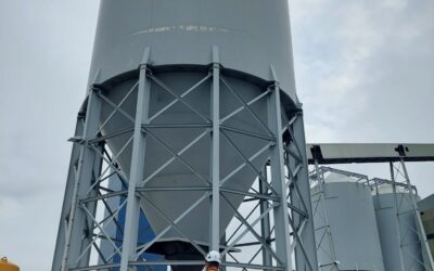 Transport three 190 Ts Silo’s by SPMT’s