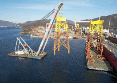 Grillage Supports and Loading Supervision