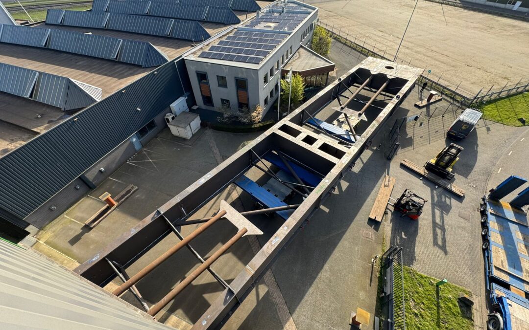 Over the Easter Weekend: First grillage successfully relocated