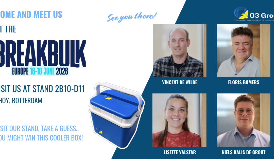 See you at Breakbulk Europe 2026! 💙