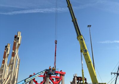 Lifting support for maintenance project in Rotterdam
